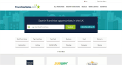 Desktop Screenshot of franchisesales.co.uk